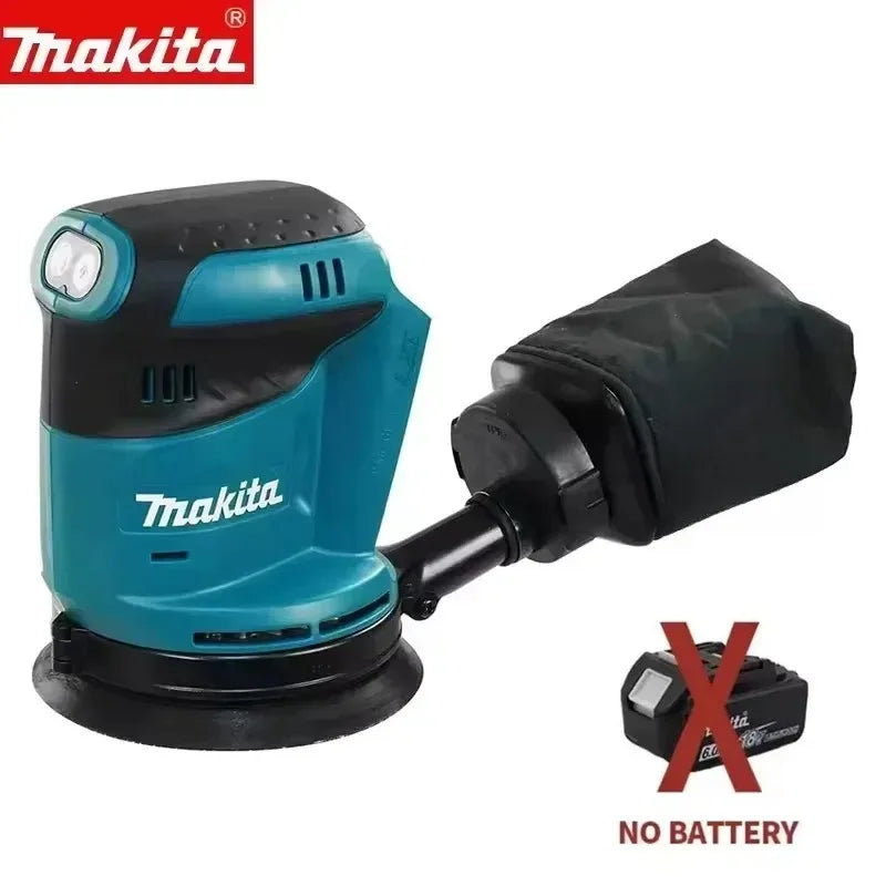 Makita DBO180Z 18V | Lijadora Orbital Sin Cable | Para Acabados, Madera y Pulido | Solo Equipo