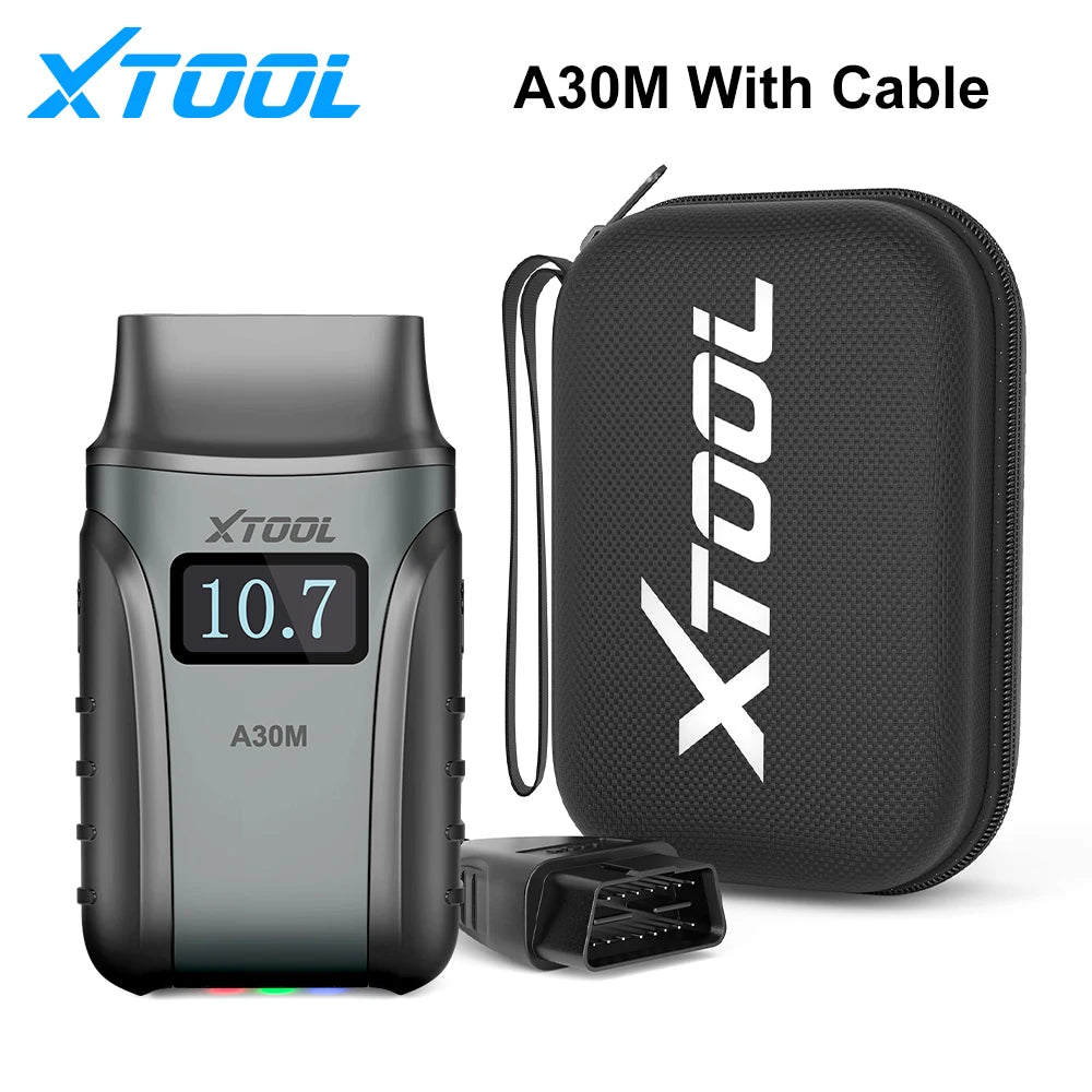Escáner OBD2 Bluetooth XTOOL Anyscan A30M, herramientas de diagnóstico automotriz, lector de códigos de servicio con más de 26 reinicios