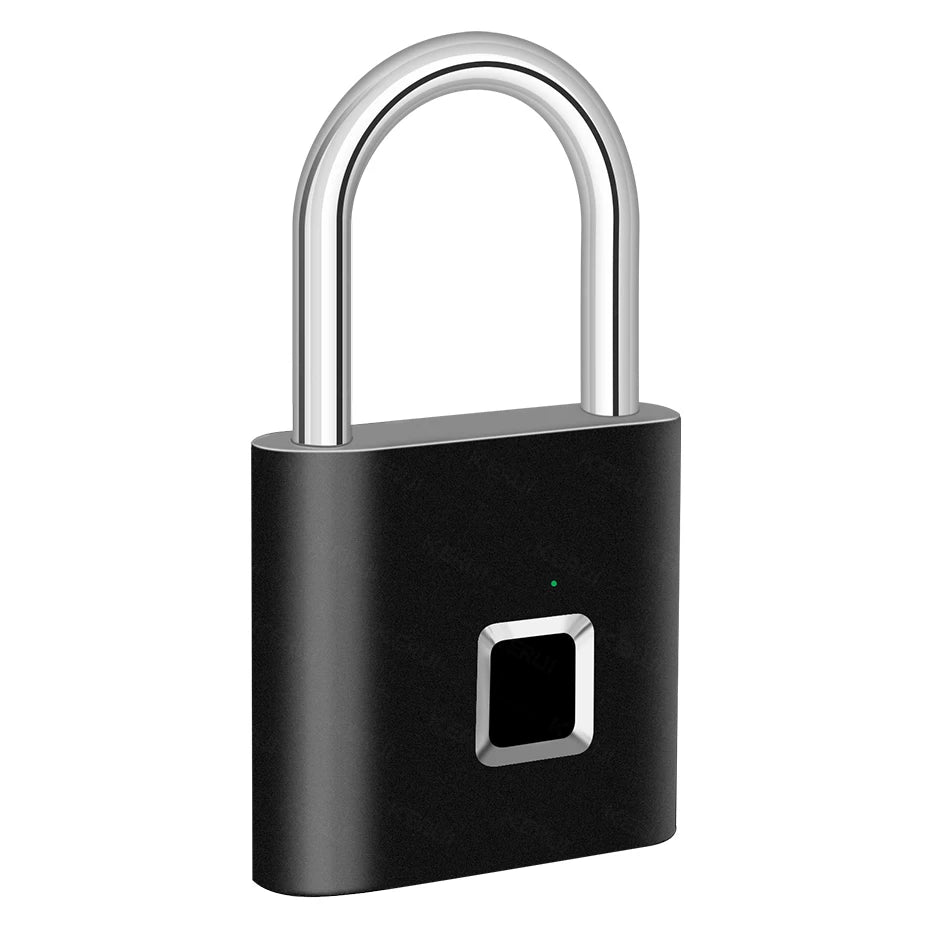 Candado Inteligente KERUI | Apertura por Huella Digital | Sin Llave | Resistente al Agua y Recargable