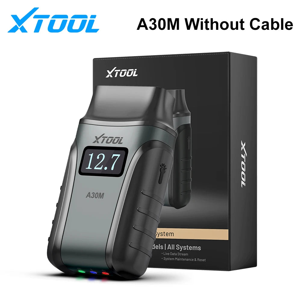 Escáner OBD2 Bluetooth XTOOL Anyscan A30M, herramientas de diagnóstico automotriz, lector de códigos de servicio con más de 26 reinicios