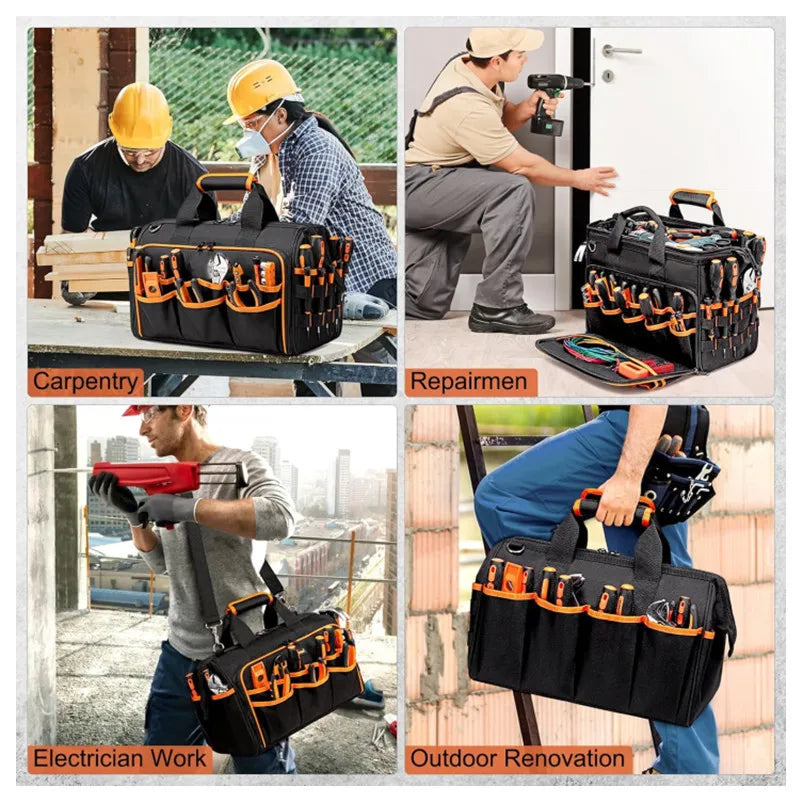 Bolsa DGEV Portaherramientas – Diseño Tipo Caja, Múltiples Compartimentos, Fácil Transporte