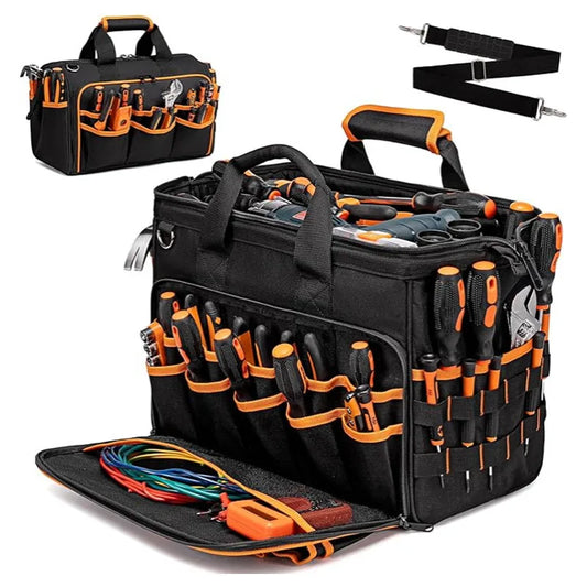 Bolsa DGEV Portaherramientas – Diseño Tipo Caja, Múltiples Compartimentos, Fácil Transporte