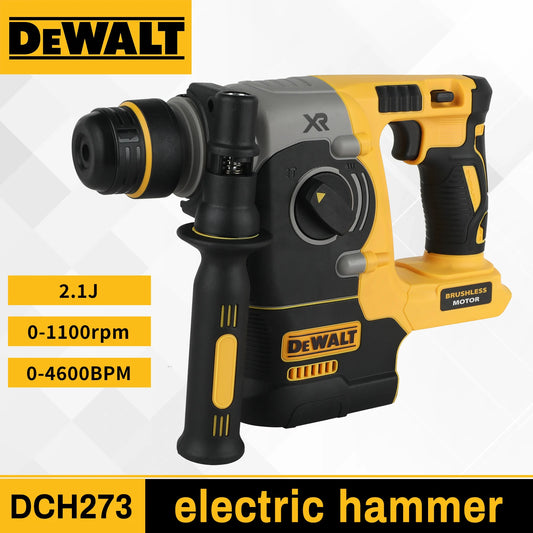 Rotomartillo DEWALT DCH273 20V – Tecnología Sin Escobillas, Sistema SDS-Plus, Potencia de 2,1 J, Control de Velocidad – Uso Profesional en Construcción