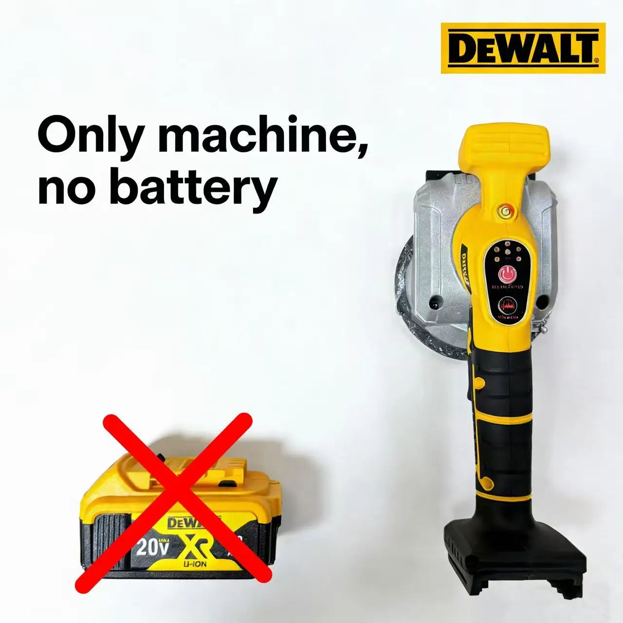 Vibrador Manual para Azulejos DEWALT – Frecuencia Ajustable, Fuerte Succión, Reduce Esfuerzo en Trabajos de Colocación