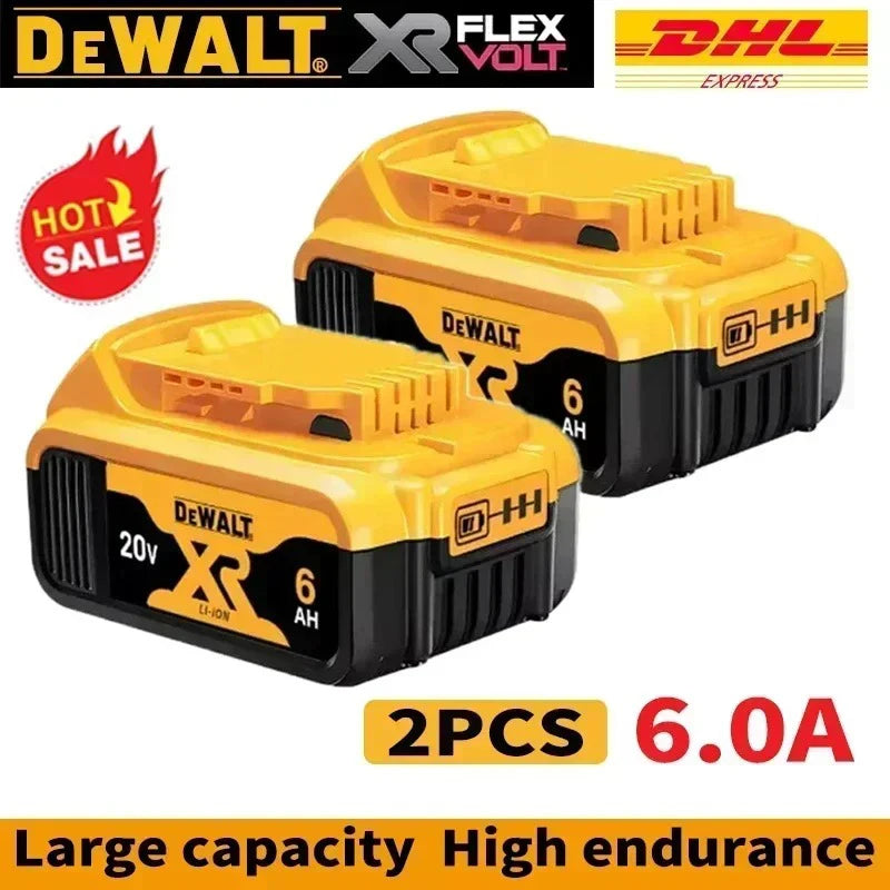 Nueva Batería Original Dewalt 9.0Ah 20V/60V para Herramientas Eléctricas DCB206 DCB206 DCB205 DCB200 DCB203
