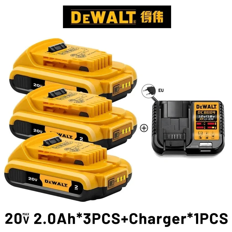 Nueva Batería Original Dewalt 9.0Ah 20V/60V para Herramientas Eléctricas DCB206 DCB206 DCB205 DCB200 DCB203
