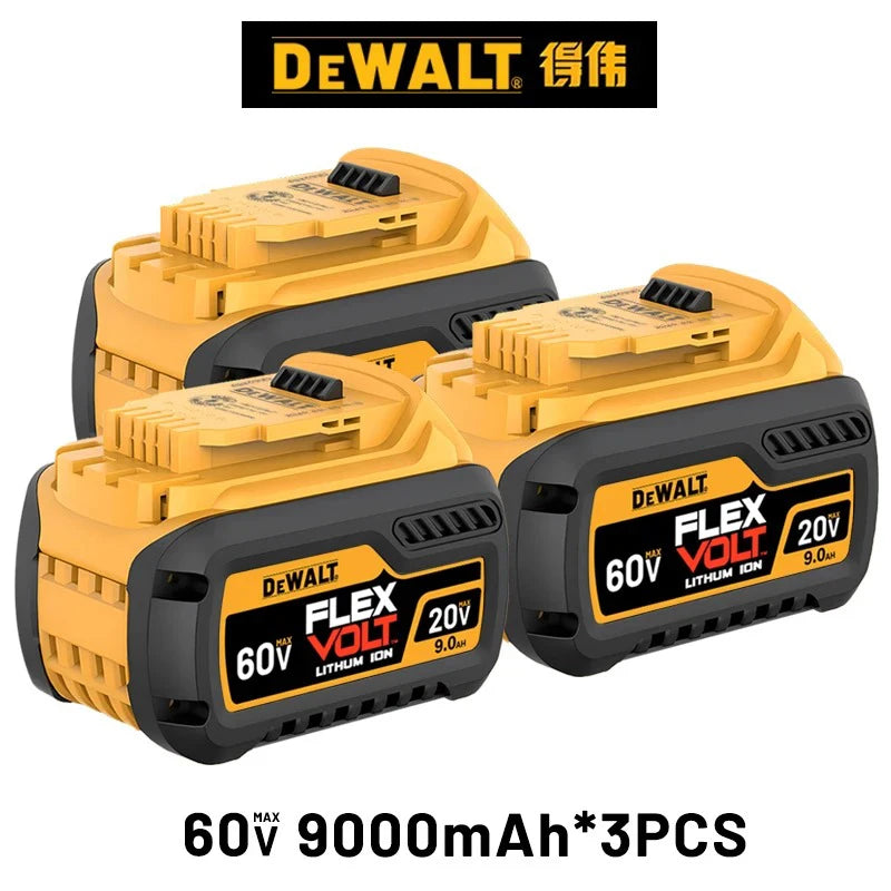 Nueva Batería Original Dewalt 9.0Ah 20V/60V para Herramientas Eléctricas DCB206 DCB206 DCB205 DCB200 DCB203
