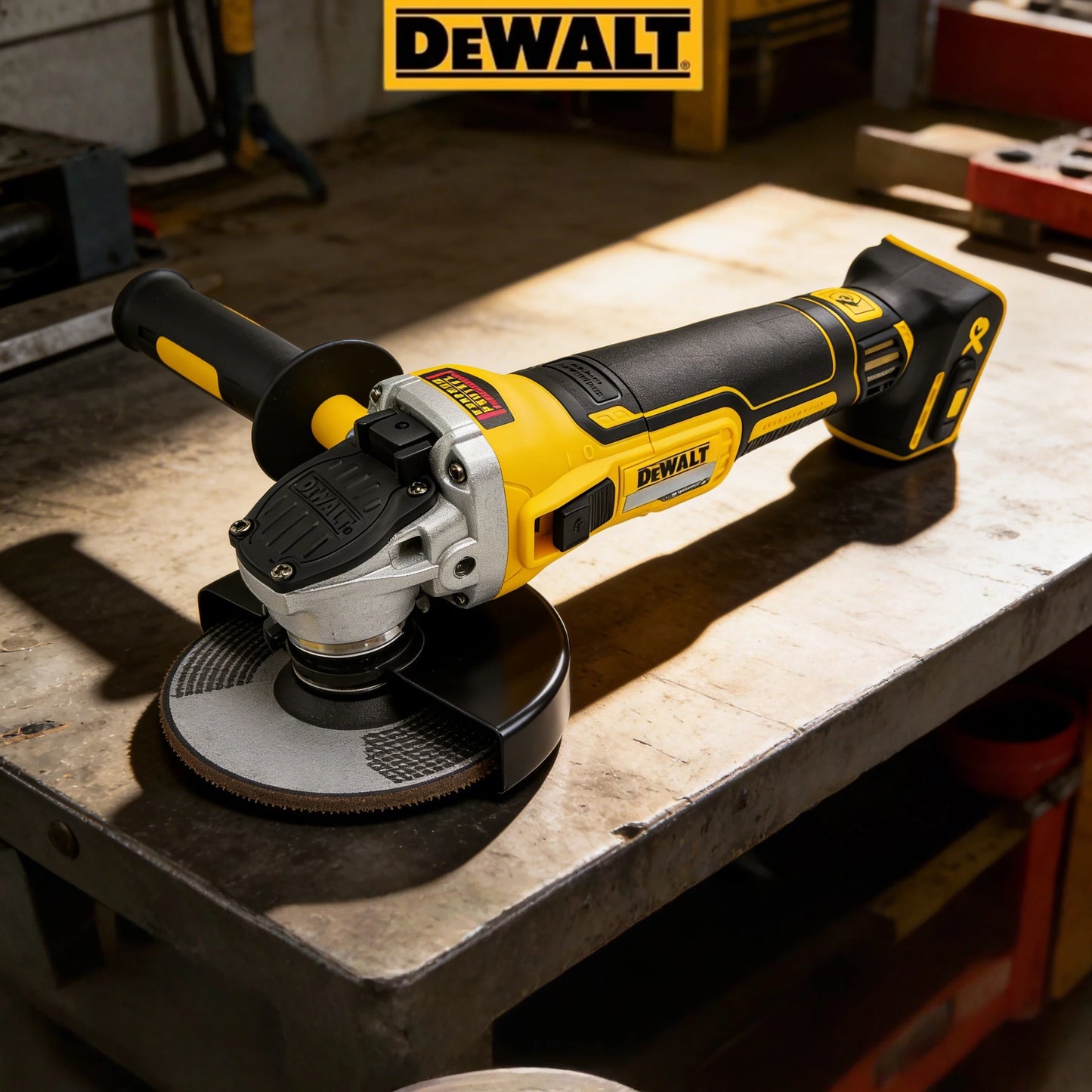 Esmeriladora Angular DEWALT DCG405 125 mm – Tecnología Sin Escobillas, Voltaje 20V – Unidad sola, batería no incluida