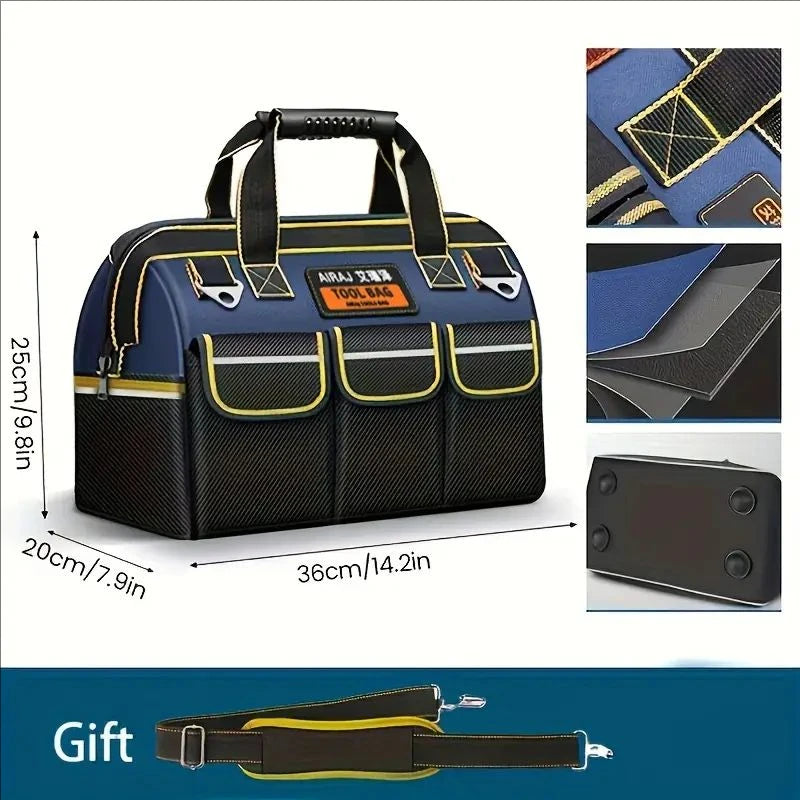 AIRAJ Bolsas de herramientas multifuncionales Bolsas de electricista de tela