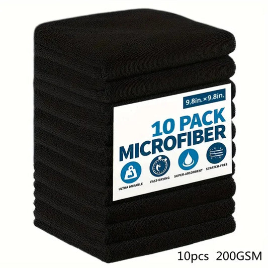 Paño Limpiador de Microfibra – Multiusos, Alta Absorción, Resistente, Para Cocina, Auto y Muebles