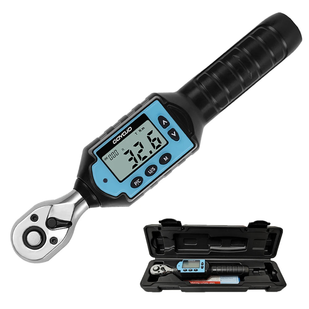 Nueva Llave Dinamométrica Digital Preajustable 1/2" 3/8" 1/4"