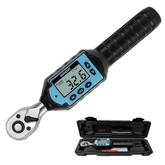Nueva Llave Dinamométrica Digital Preajustable 1/2" 3/8" 1/4"