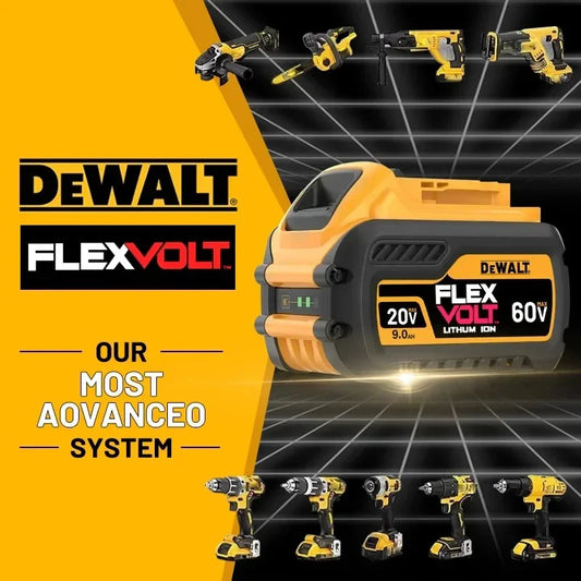 Nueva Batería Original Dewalt 9.0Ah 20V/60V para Herramientas Eléctricas DCB206 DCB206 DCB205 DCB200 DCB203