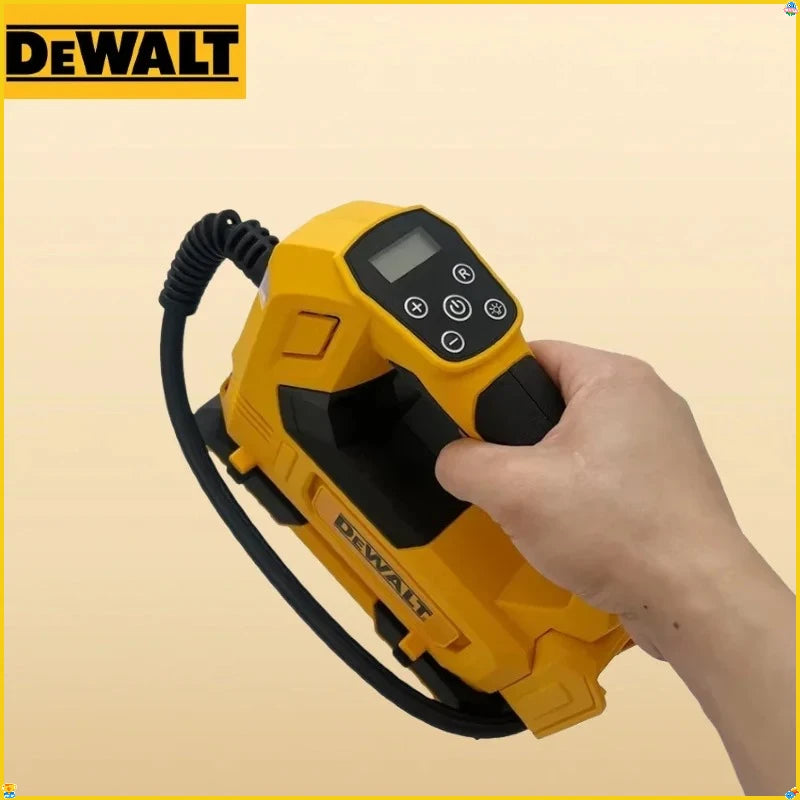 Inflador de Neumáticos Portátil Dewalt, Compresor Recargable, Inflador de Neumáticos Eléctrico Inalámbrico Digital para Automóvil, Herramienta de 20V