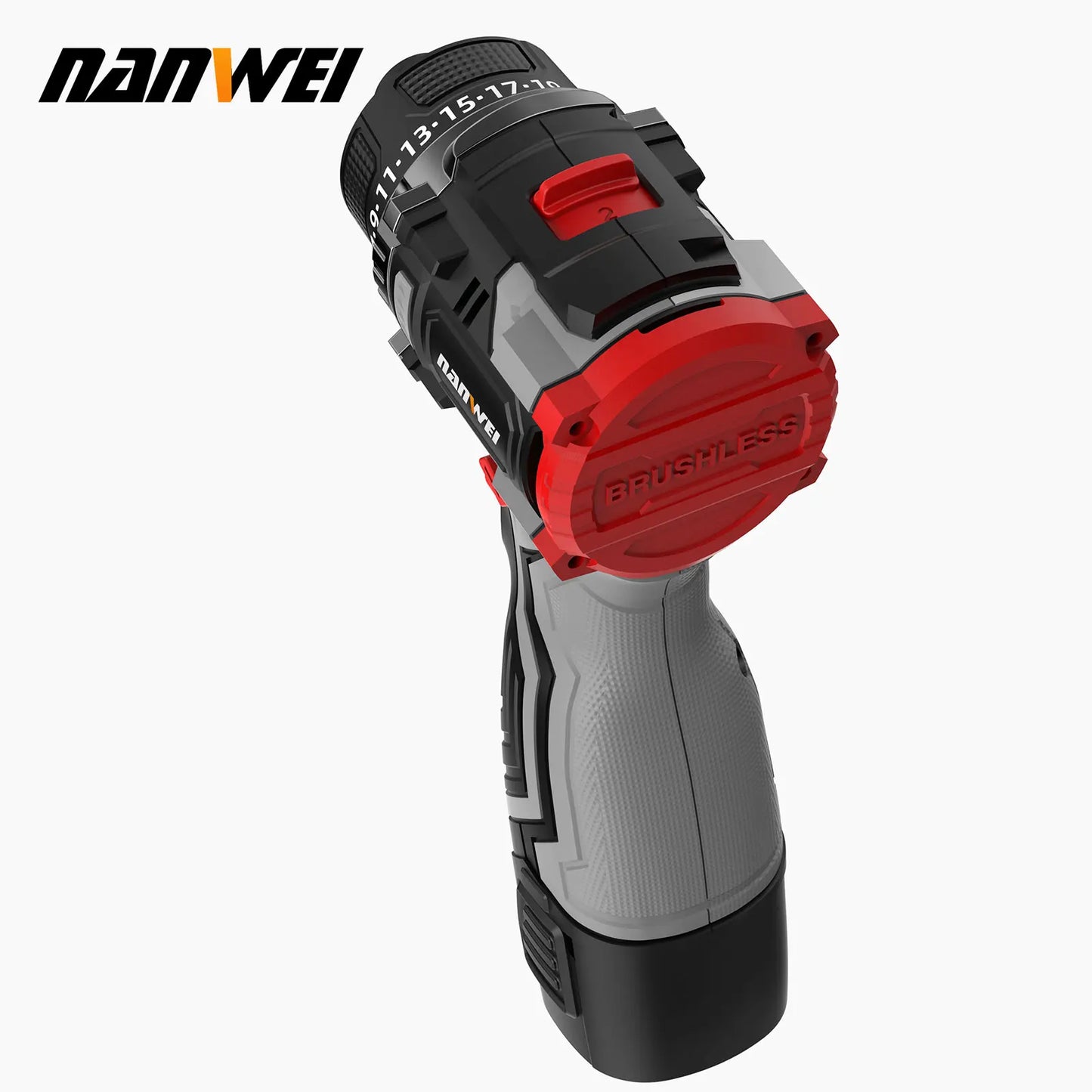 Taladro Inalámbrico NANWEI 16.8V | Sistema de Iones de Litio | Doble Velocidad | Ideal para Trabajos de Construcción y Reparación