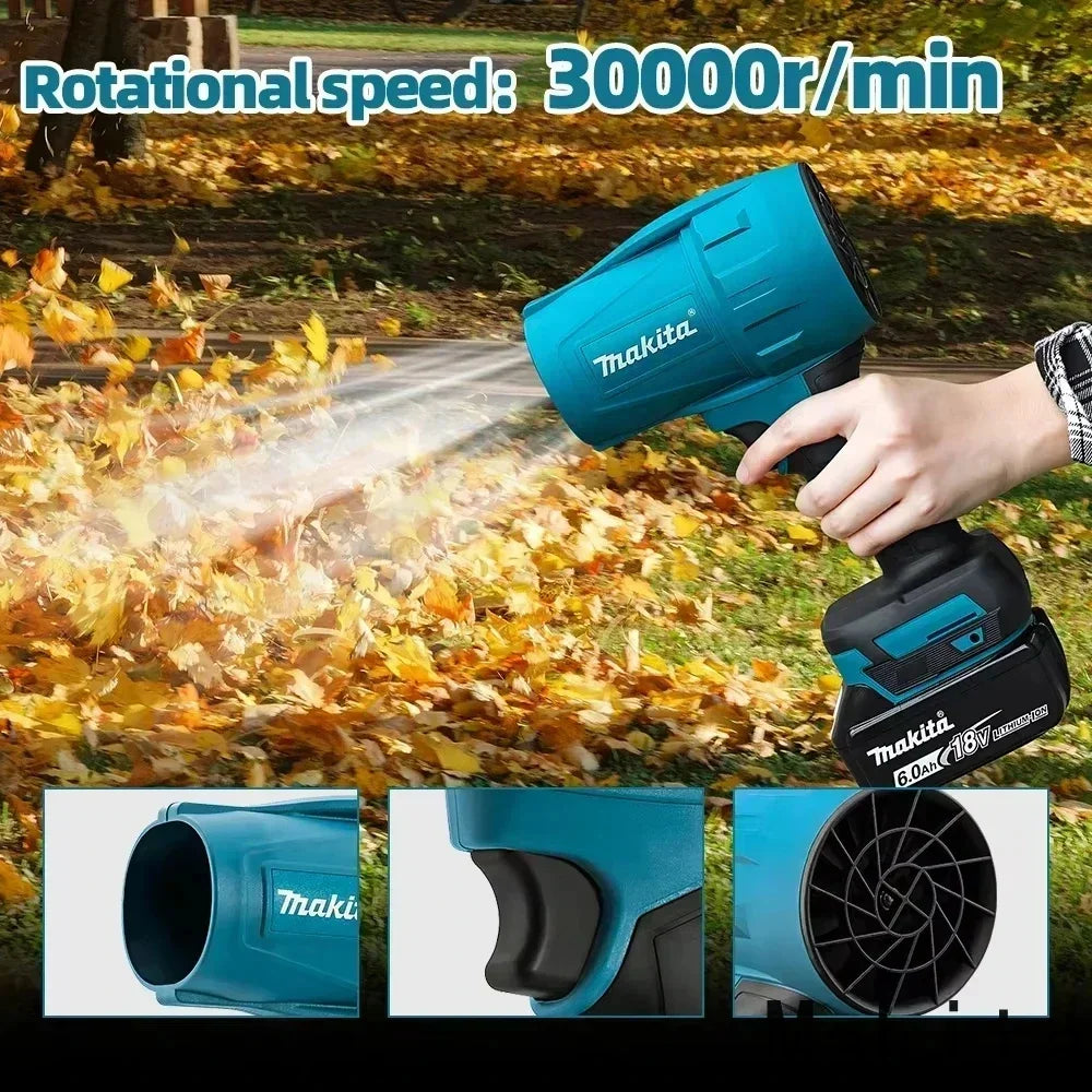 Ventilador Eléctrico Inalámbrico Marca Makita, Ventilador de Turbina sin Escobillas