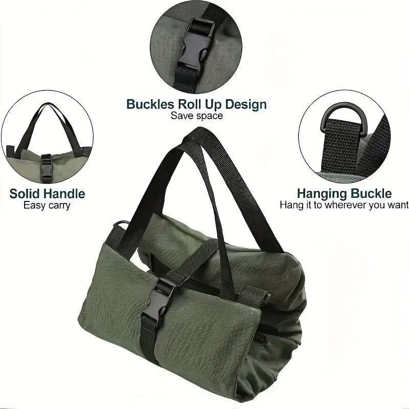 Bolsa de herramientas multiusos, bolsa de herramientas profesional multibolsillo de alta calidad, bolsa organizadora de herramientas pequeñas portátil enrollable