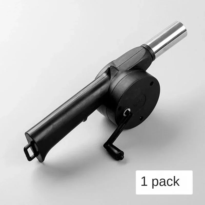 Soplador de mano portátil para barbacoa, secador de pelo pequeño, accesorios para barbacoa al aire libre, herramientas
