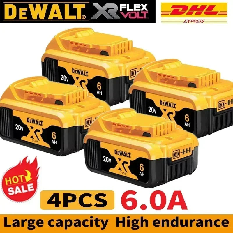 Nueva Batería Original Dewalt 9.0Ah 20V/60V para Herramientas Eléctricas DCB206 DCB206 DCB205 DCB200 DCB203
