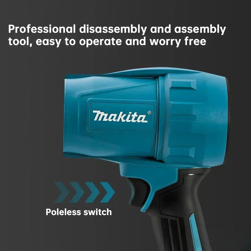 Ventilador Eléctrico Inalámbrico Marca Makita, Ventilador de Turbina sin Escobillas