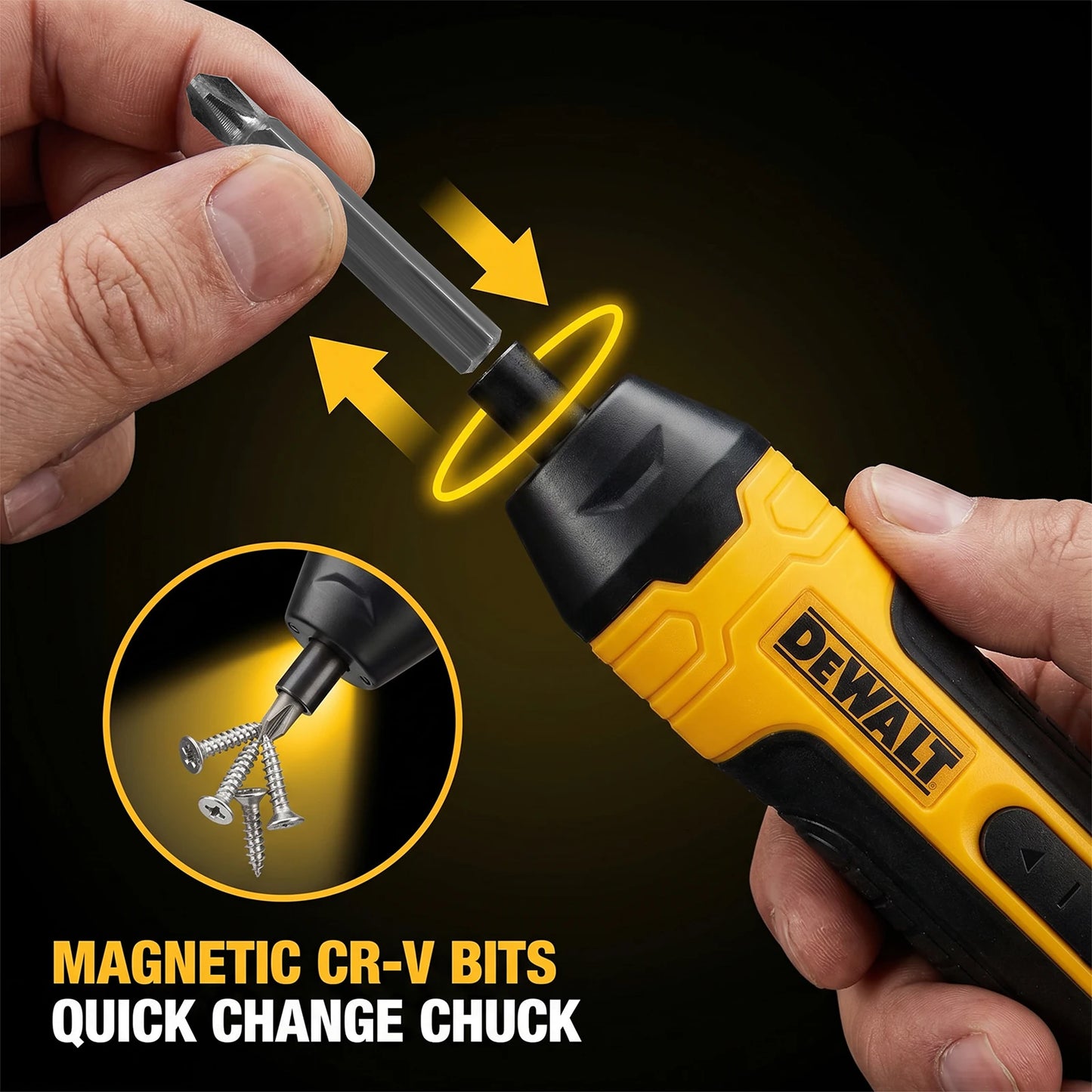 Destornillador Recargable DEWALT HT422 – 3.6V, 5 N·m, Batería de 1300 mAh, Tamaño Compacto