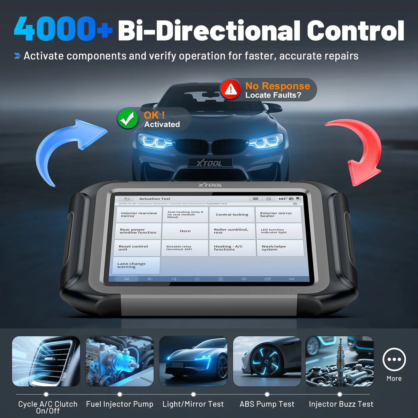 XTOOL D9S PRO D9SPRO herramientas de diagnóstico de coche programación/codificación ECU escáner automotriz más de 45 servicios