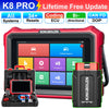 2026 Newest KINGBOLEN K8 PRO K8 Elite Car diagnostic Tool Online ECU Coding 34 Reset Bi-directional Auto Scanner Lifetime free
